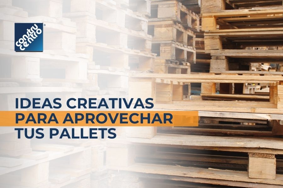 Maneras creativas para aprovechar tus pallets sobrantes