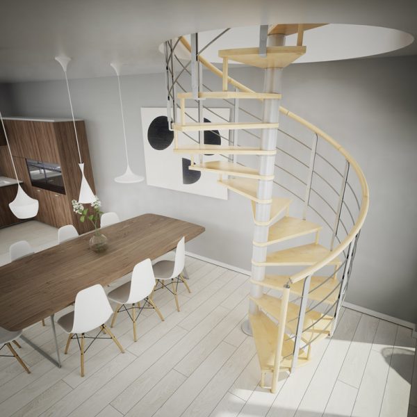 Escaleras de caracol Rintal