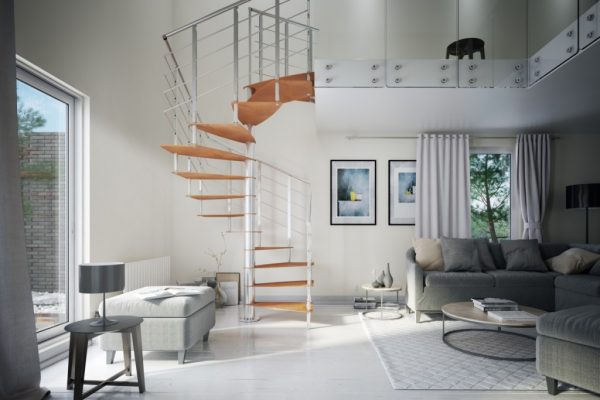 Escaleras de caracol Rintal