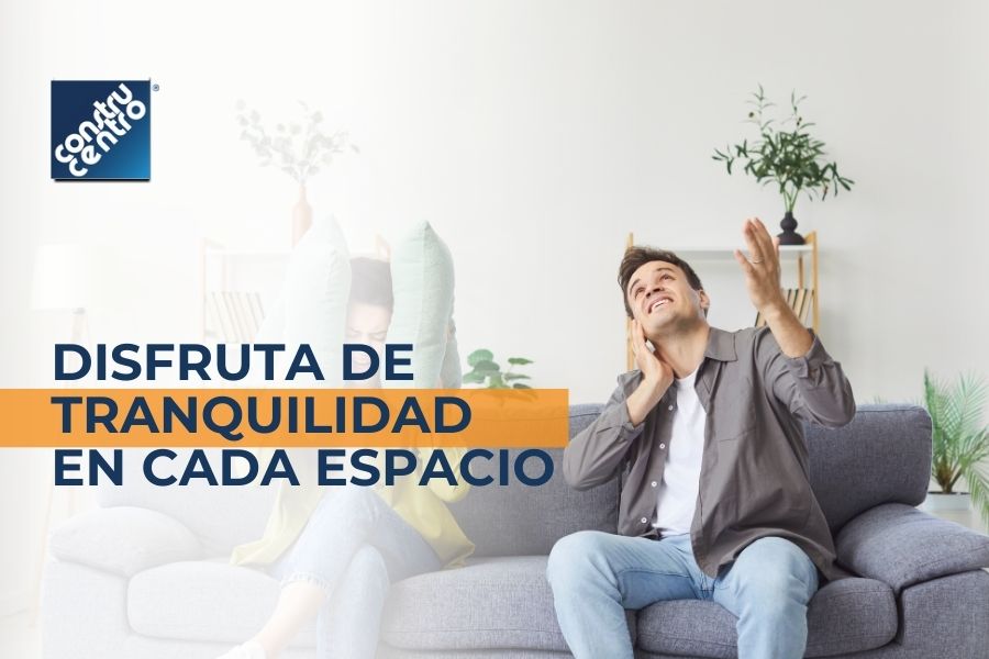 Reduce el ruido en casa