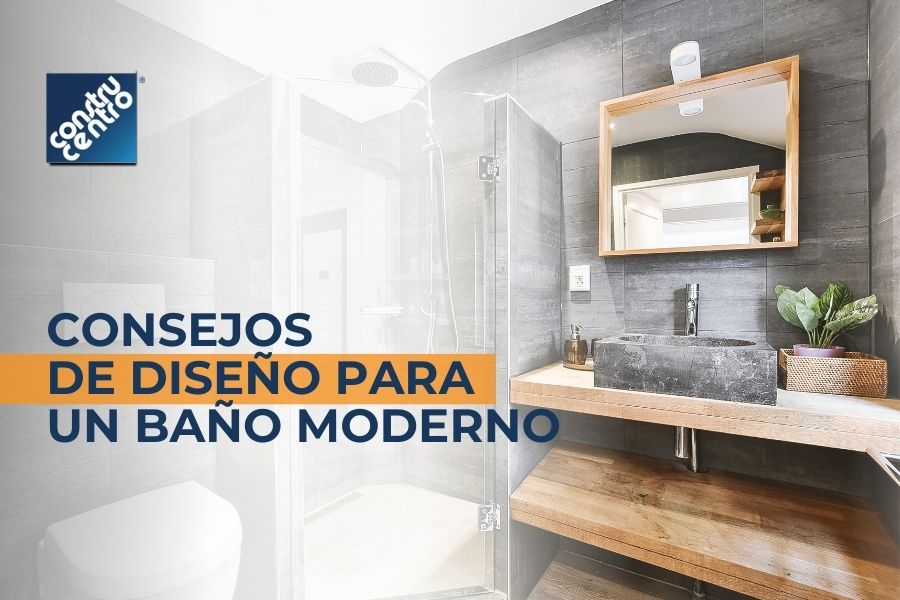 Reglas de oro para diseñar un baño moderno