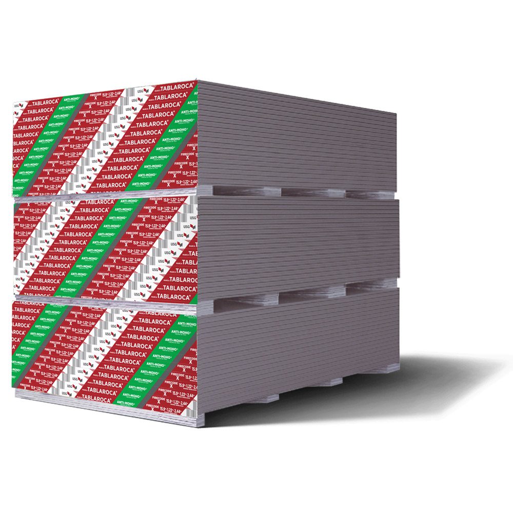 Tablero de yeso Tablaroca® Anti-moho® Firecode® | 15.9 mm (5/8″)
