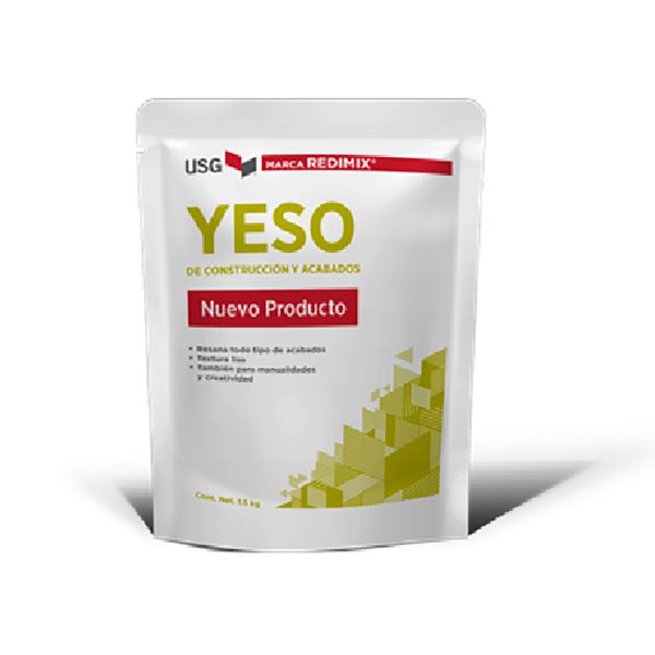 Yeso de construcción Redimix® | Bolsa