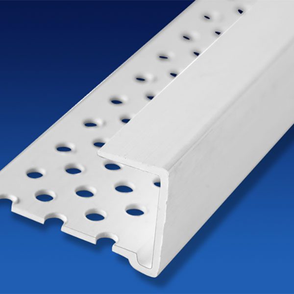 Reborde “J” plástico para tableros de 1/2”