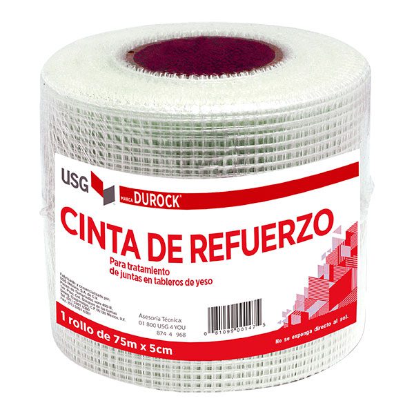 Cinta de refuerzo para juntas en tablacemento Durock®