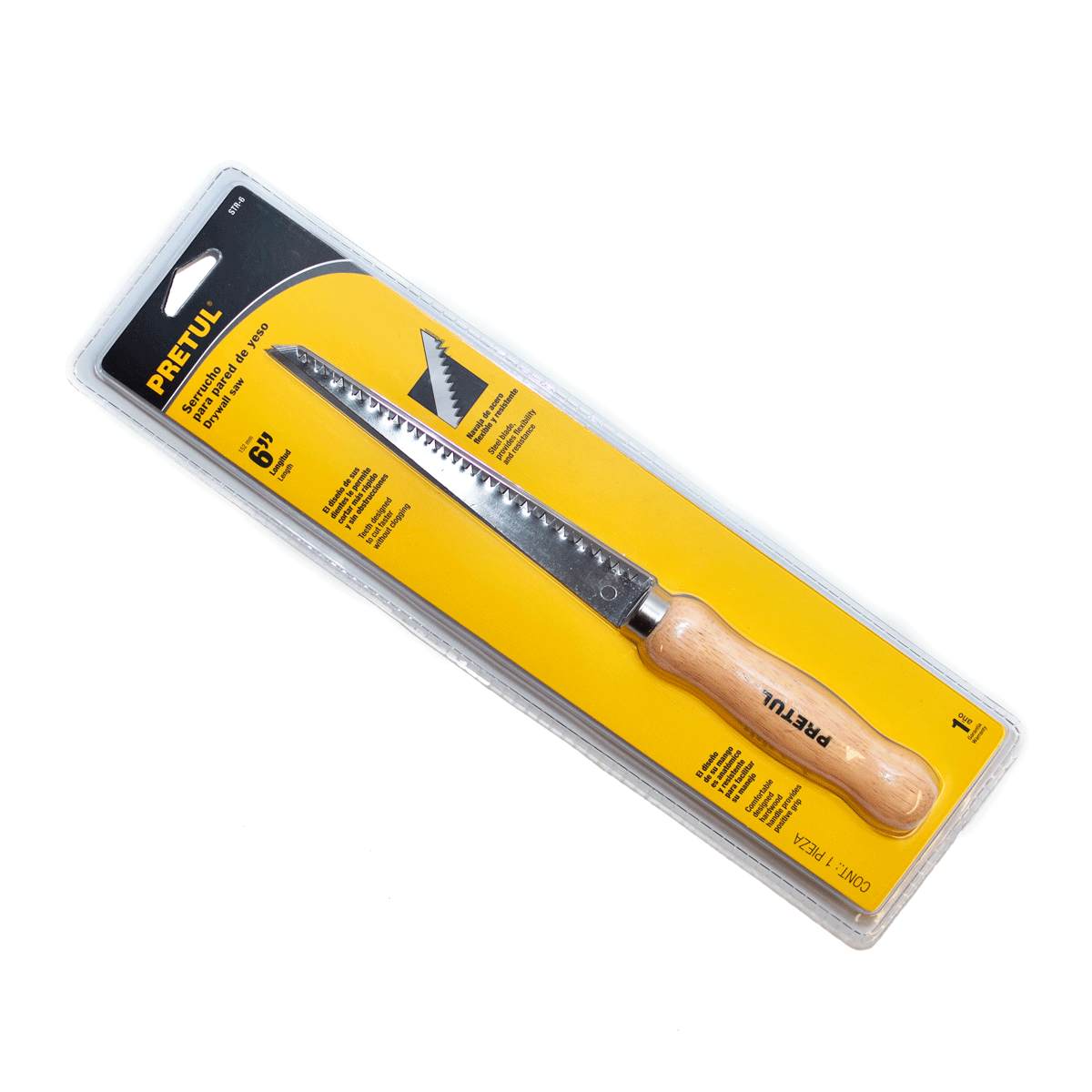 Serrucho para muros de yeso PRETUL® – 6”